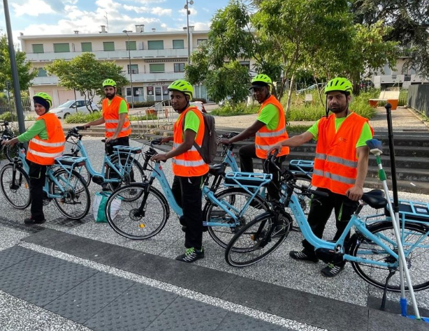 Team Vélo : mobilité durable et autonomie pour nos salarié·e·s